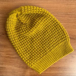 Mustard Slouchy Beanie